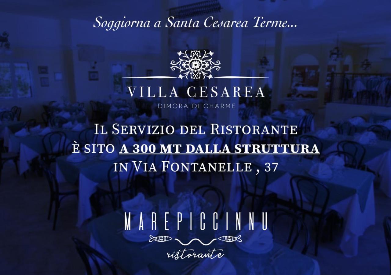 Villa Cesarea Dimora Di Charme サンタ・チェザーレア・テルメ エクステリア 写真
